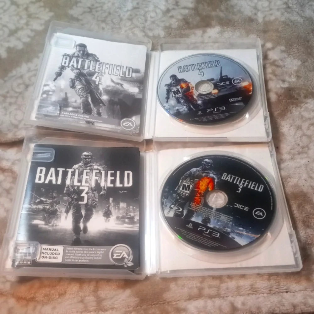 Lot 32 -2 PS3 Games battlefield 3 & 4
